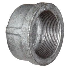 MATCO-NORCA Matco-Norca ZMGCA04 Galvanized Malleable Cap 3/4 Inch Silver