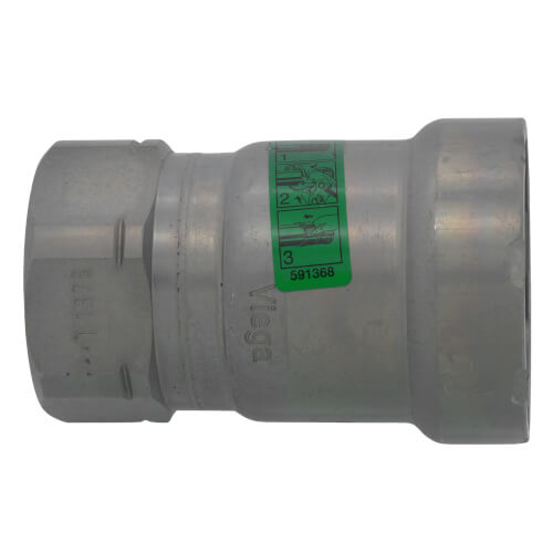 VIEGA Viega 25145 MegaPress Adapter 1-1/4 x 1-1/4 Press x Female