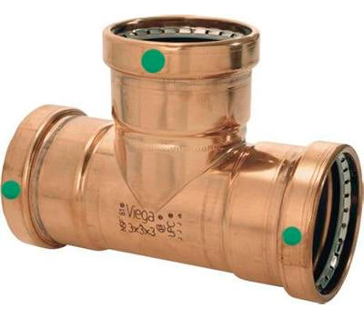 VIEGA Viega 20727 ProPress XL-C Copper Tee 3 x 1-1/2 x 3