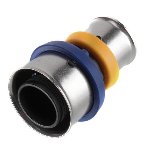 VIEGA Viega 49343 Polymer PEX Press Coupling, 3/4 x 1/2 Inch