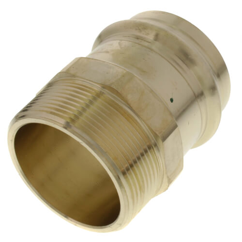 VIEGA Viega 79290 ProPress Bronze Adapter 2-Inch x 2-Inch P x Male NPT
