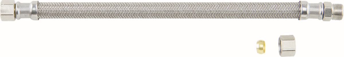 BRASSCRAFT BrassCraft B1-12KCF Speedi Plumb Plus Faucet Connector 12 Inches