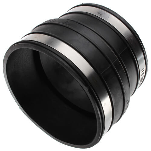 FERNCO Fernco 1059-44 Coupling 4x4 PVC Socket