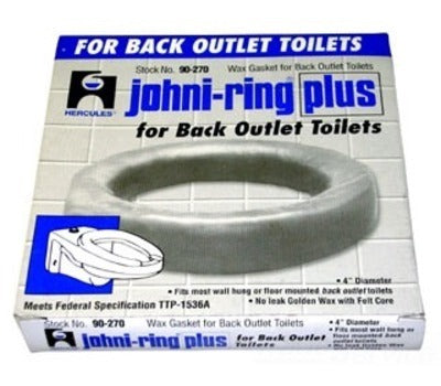 HERCULES Hercules 90270 Johni-Ring Wax Ring for 4 in Waste Lines
