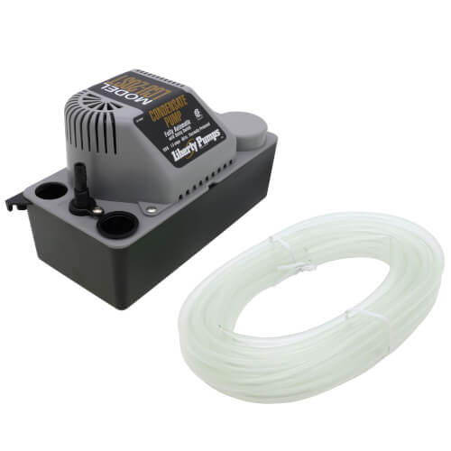 LIBERTY PUMPS Liberty Pumps LCU-20ST 1/30 HP Condensate Pump 115V 20 Foot Tubing