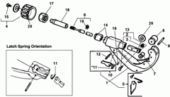 RIDGID RIDGID 33805 Pin, Wheel with Clip 205