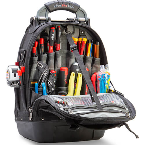 VETO PRO PAC Veto Pro Pac VPP10092 TECH PAC BLACKOUT Backpack Tool Bag 13 x 10 x 19-1/2