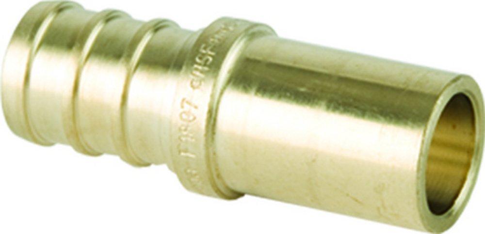 VIEGA Viega 46633 Adapter 1/2 Inch Crimp x Fitting Brass Domestic 1.33 Inches