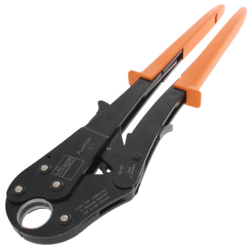 VIEGA Viega 50060 PureFlow 1-Inch PEX Press Tool with Orange Handle