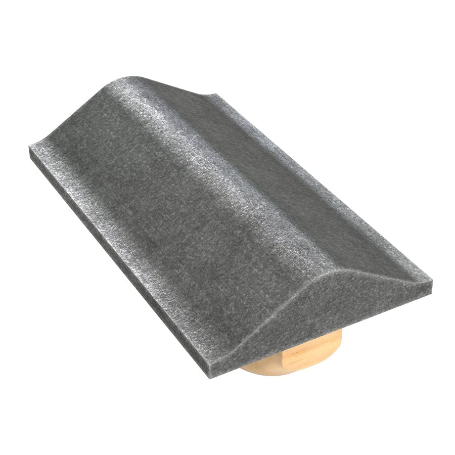 BON Bon 12-563 Rumble Strip Hand Float - 4 1/2 x 7 1/4 with Wood Handle
