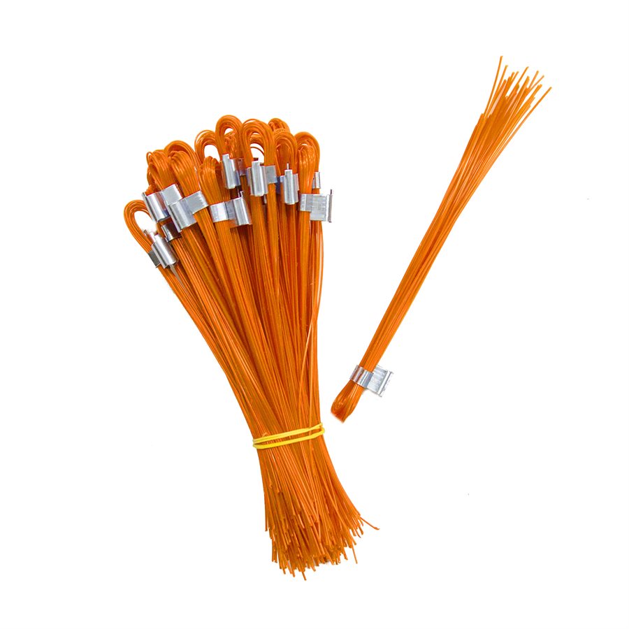 BON Bon 84-886 Wire Whiskers 6 Inch Fluorescent Orange 500/PKG
