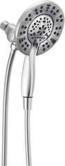 DELTA FAUCET Delta Faucet 58499 4-Spray In2ition Dual Shower Head with Handheld Spray, Detachable Chrome Showerheads & Handheld Showers, Chrome