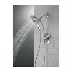 DELTA FAUCET Delta Faucet 58499 4-Spray In2ition Dual Shower Head with Handheld Spray, Detachable Chrome Showerheads & Handheld Showers, Chrome