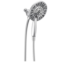 DELTA FAUCET Delta Faucet 58499 4-Spray In2ition Dual Shower Head with Handheld Spray, Detachable Chrome Showerheads & Handheld Showers, Chrome