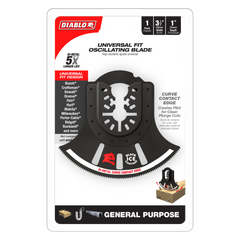 DIABLO Diablo DOU350RBGP 3-1/2 in. Multi-Tool Bi-Metal Blade General Purpose Universal Fit