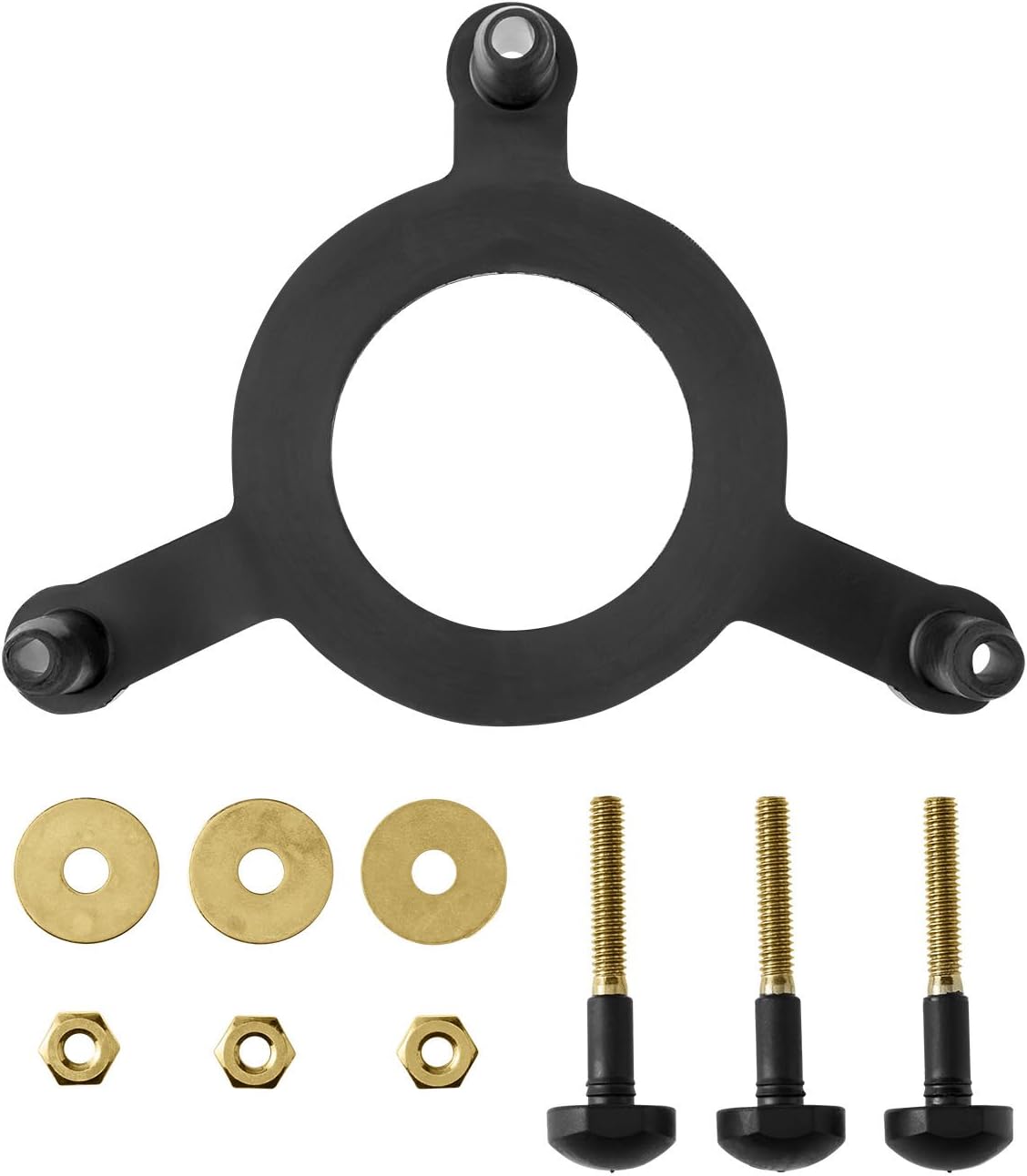 KOHLER Kohler K-GP51487 Tank Bolt Assembly Kit Black For 2-Piece Toilets