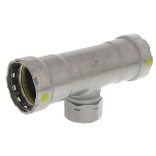 VIEGA Viega 25416 MegaPressG 1 Inch x 1 Inch x 3/4 Inch Tee with HNBR Sealing Element