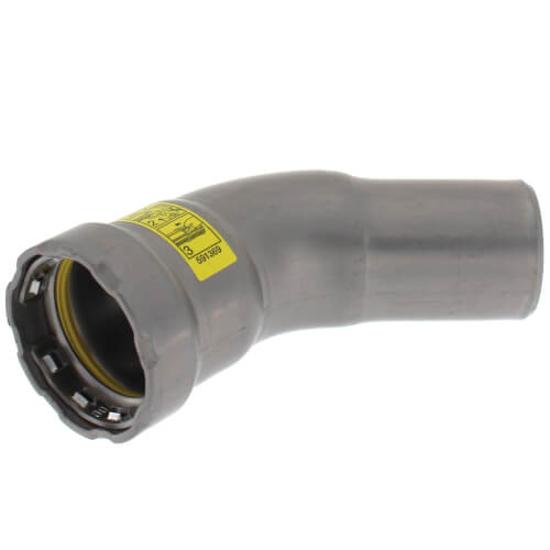 VIEGA Viega 26111 MegaPressG 45 Degree Carbon Steel Street Elbow 1 Inch