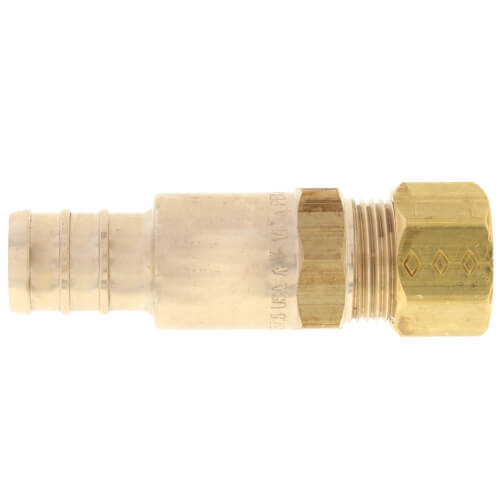VIEGA Viega 46331 Adapter 1/2 x 1/4 in Crimp x CTS Brass Domestic