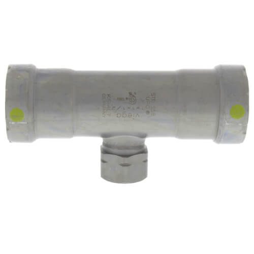 VIEGA Viega 25411 MegaPress Tee 1x1x1/2 Inch Reducing Tee Carbon Steel