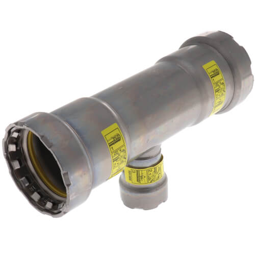 VIEGA Viega 25491 1-1/4 x 1-1/4 x 1/2 MegaPressG Tee