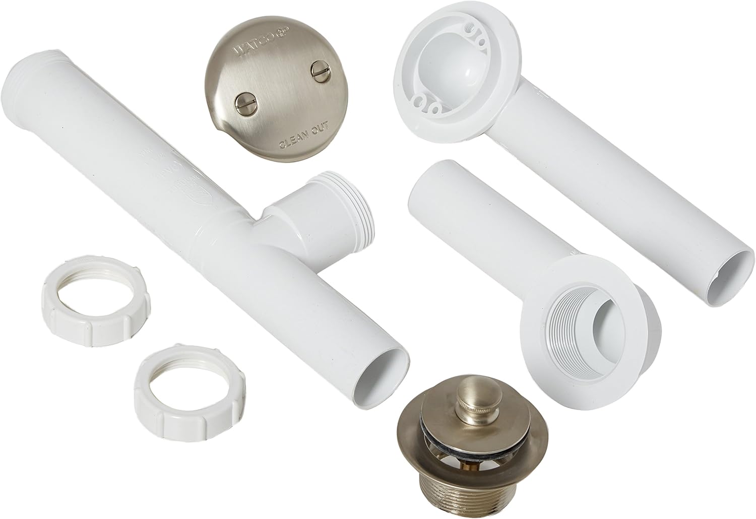 WATCO 500-LT-PVC-BN BATH DRAINS & PARTS