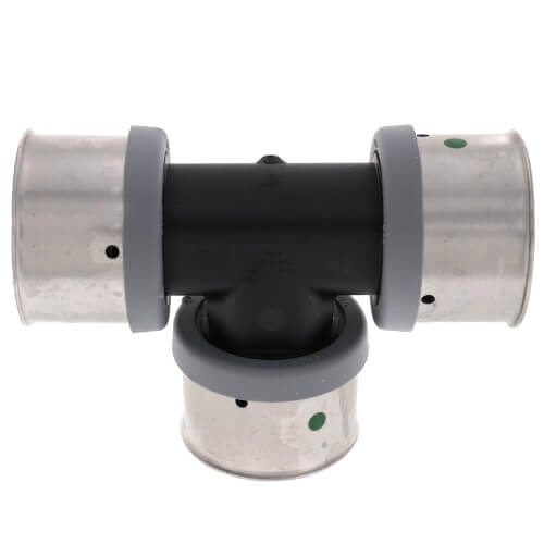 VIEGA Viega 49590 PureFlow 2 in. Press Plastic Tee Polymer Black