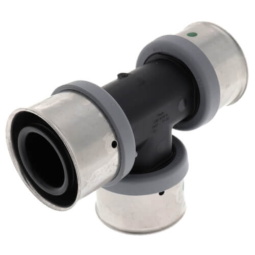 VIEGA Viega 49590 PureFlow 2 in. Press Plastic Tee Polymer Black
