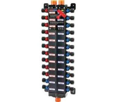 Viega 49620 ManaBloc 160 Psi 1/2 Inch Crimp 24 Outlets Plastic Distribution Manifold Black