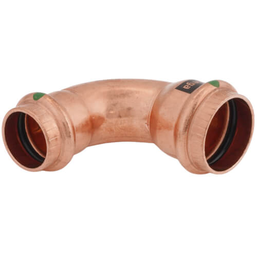 VIEGA Viega 77330 ProPress Zero Lead Copper Reducing 90-Degree Elbow with 1-Inch by 3/4-Inch P x P
