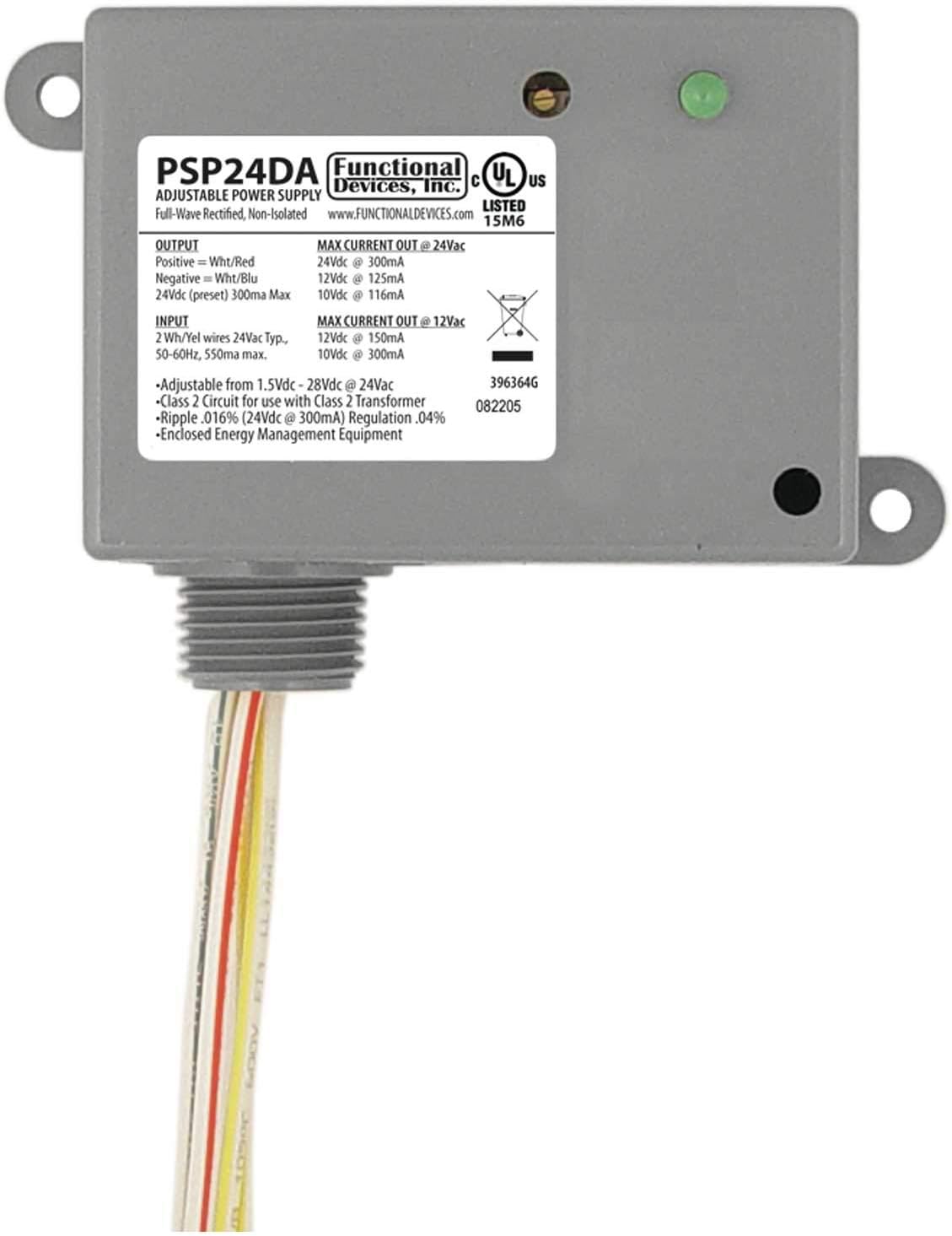 FUNCTIONAL DEVICES PSP24DA POWER SUPPLY CONTROL BOARDS