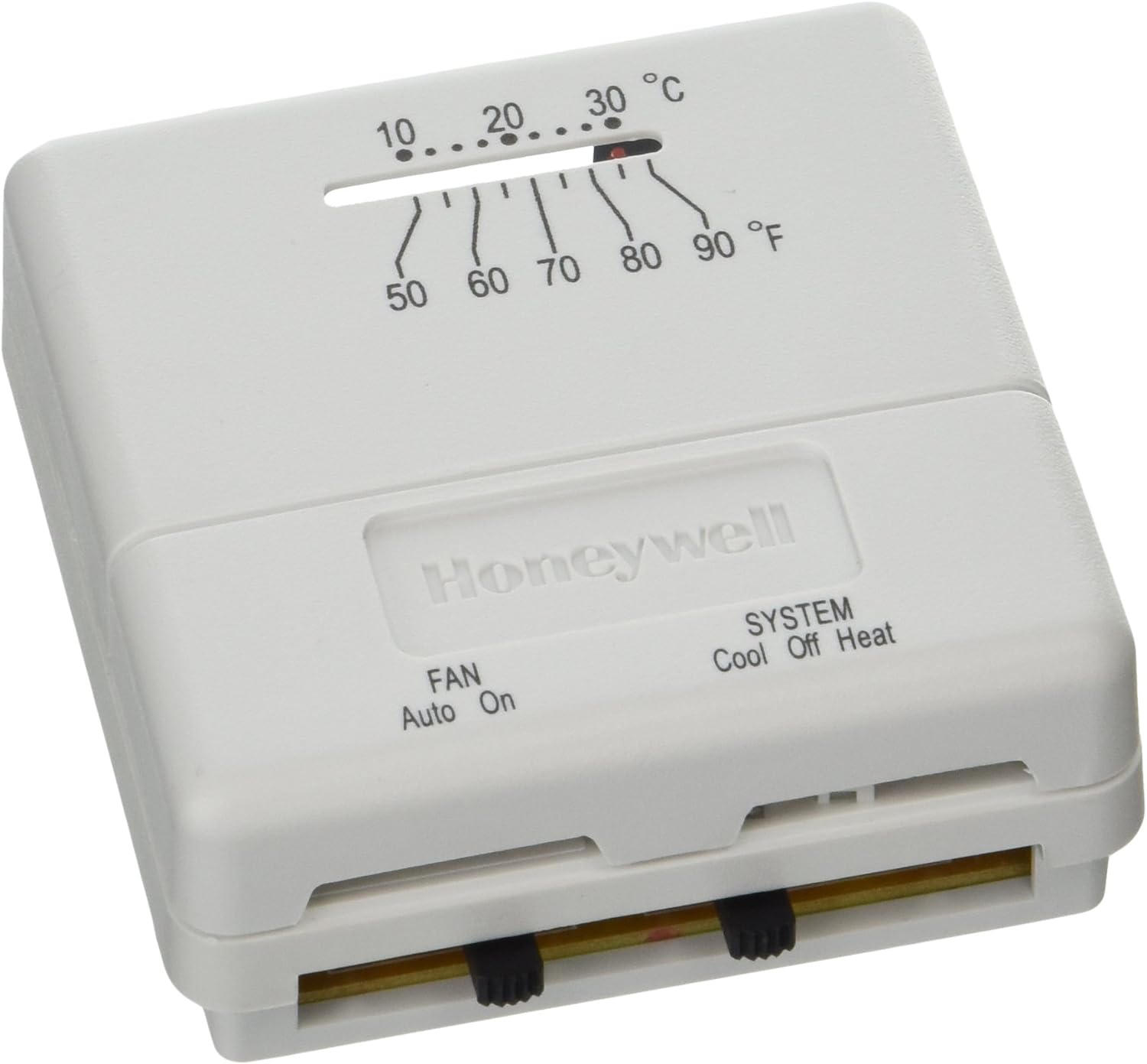 HONEYWELL Honeywell T812C1000 Heating and Cooling Thermostat Single Unit