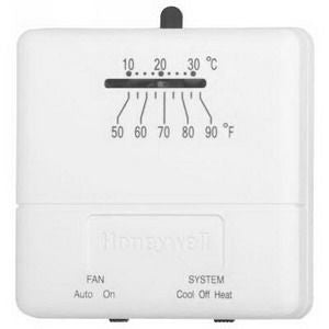 HONEYWELL Honeywell T812C1000 Heating and Cooling Thermostat Single Unit