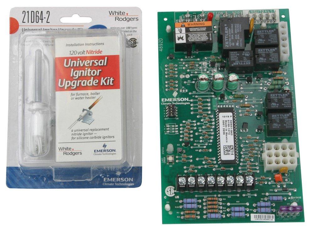 WHITE-RODGERS White-Rodgers 21V51U-843 Universal 2-Stage Hot Surface Ignition Control Kit