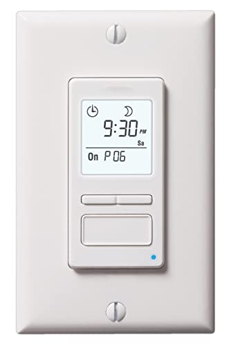 HONEYWELL Honeywell RPLS740B1008 EconoSwitch 7-Day Solar Programmable Timer Switch