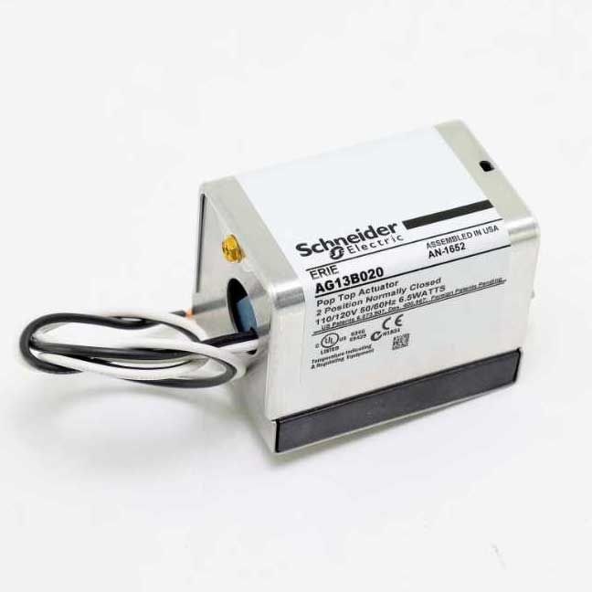 SCHNEIDER ELECTRIC Schneider AG13B020 Tac Erie Spring Return Two-Position General Close-Off Actuator Without End Switch, Normally Closed