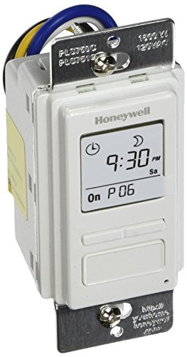 RESIDEO Honeywell PLS750C1000 Timer Switch with Sunrise Sunset Single or 3 Way