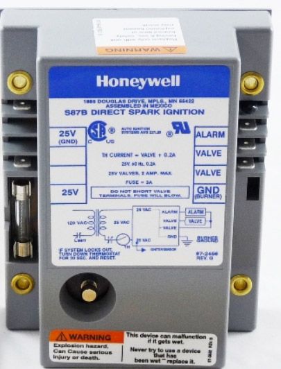 HONEYWELL Honeywell S87B1008 Direct Spark Ignition Module 6 Second Trial Time