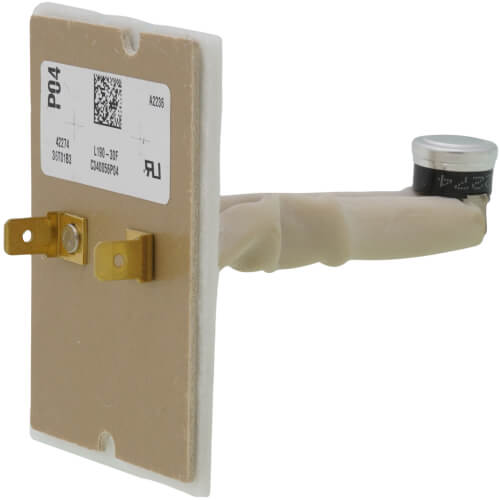 TRANE Trane SWT01259 Thermal Limit Switch Opens at 190F Closes at 160F