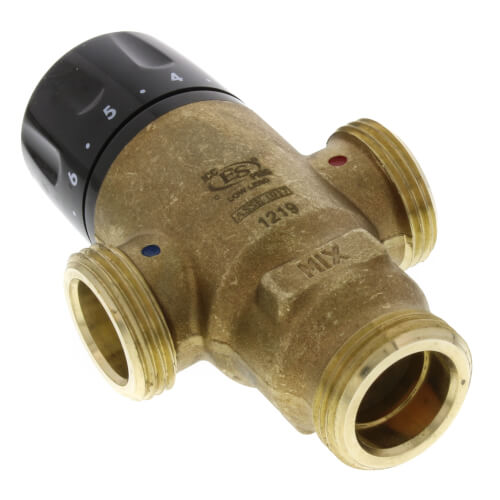 CALEFFI Caleffi 521516AC 3/4 Press Thermostatic Mixing Valve
