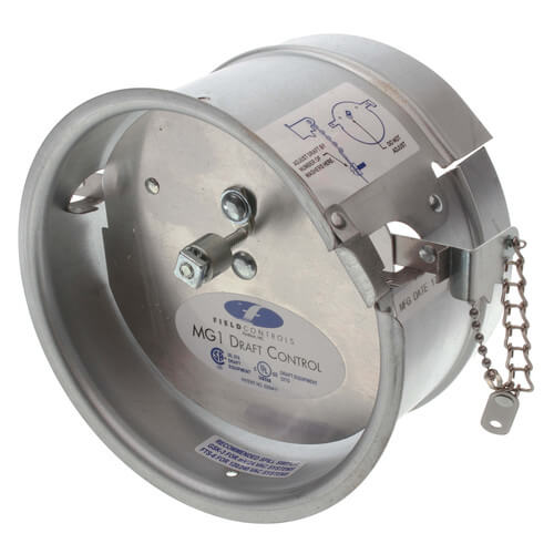 FIELD CONTROLS Field Controls 5MG1 Double Acting Gas Draft Regulator 5 inch