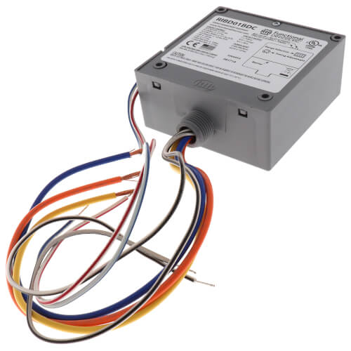 FUNCTIONAL DEVICES RIB RIBD01BDC Dry Contact Time Delay Relay 120 Vac 20 Amp SPDT NEMA 1
