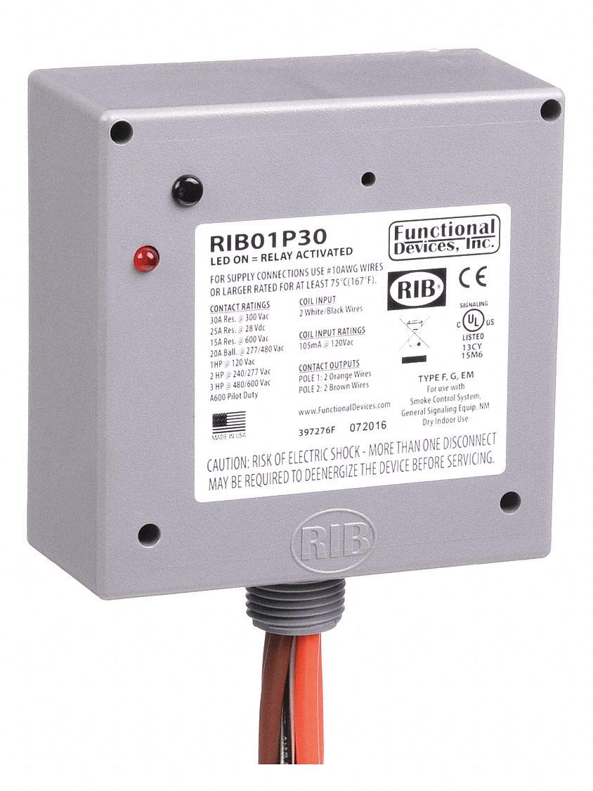 FUNCTIONAL DEVICES RIB01P30 RELAYS