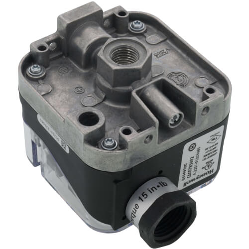 HONEYWELL Honeywell C6097B3002 Gas Pressure Switch Manual Reset 1/4 NPT 12-60 Water Column