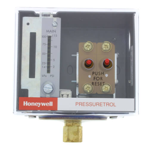 HONEYWELL Honeywell L4079A1035 Pressuretrol Limit Controller Manual Reset 2-15 psi