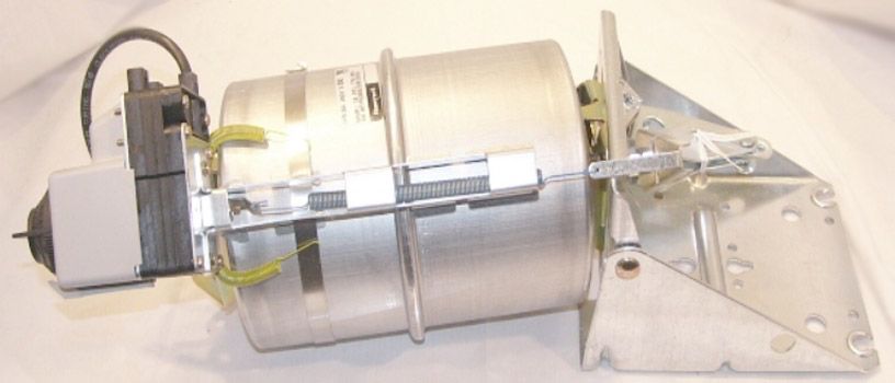 HONEYWELL Honeywell MP918A1024 Pneumatic Damper Actuator 10 PSI Span Includes Bracket & Crank Arm