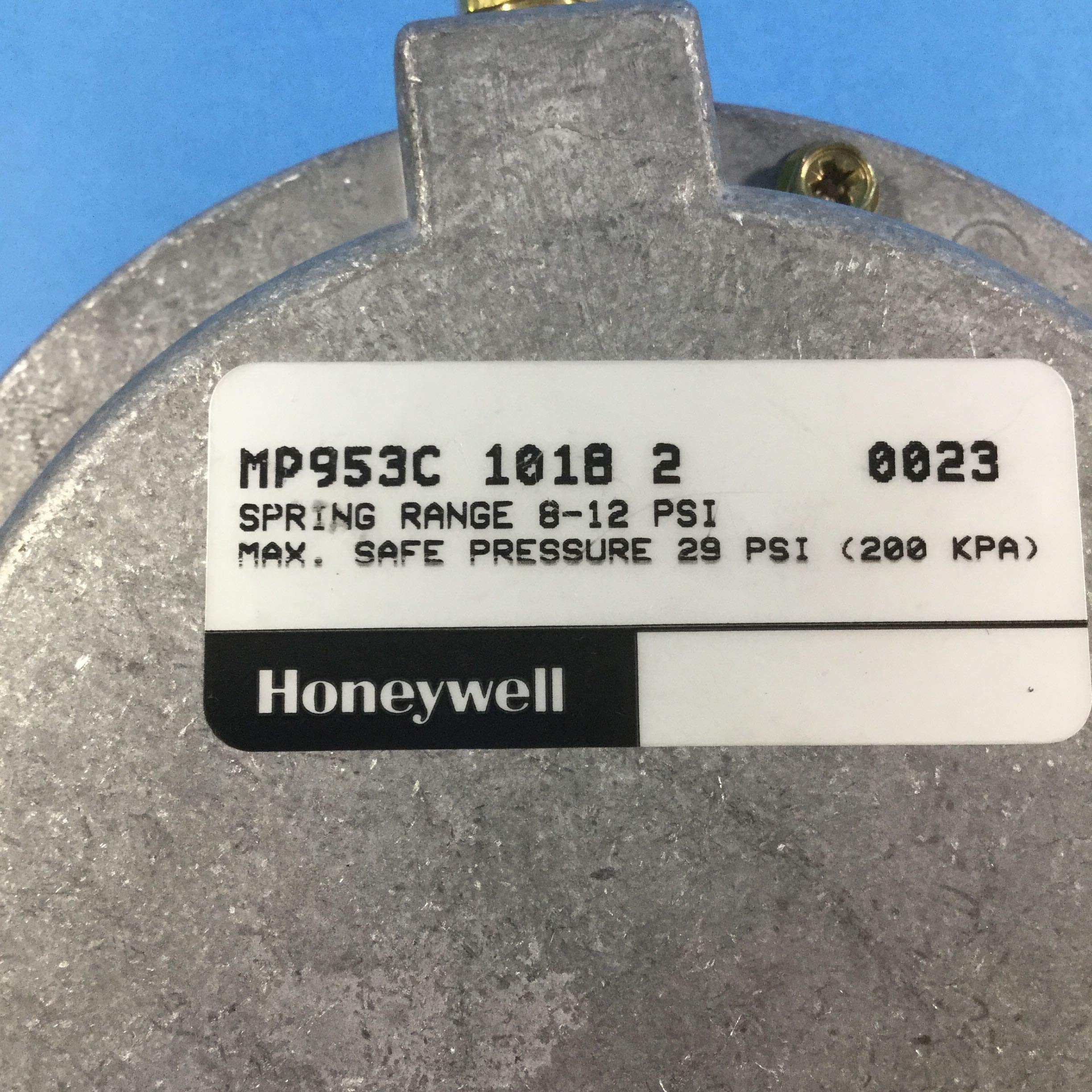 HONEYWELL Honeywell MP953C1018 Pneumatic Coil Valve Actuator 8-12 psi