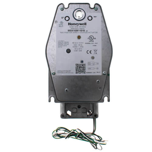 HONEYWELL Honeywell MS4109F1010 Spring Return Fast Acting Two Position Actuator with 80 lb-in Torque