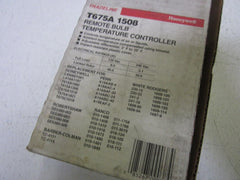 Honeywell T675A1508 Remote Bulb Controller 0-100F Setpoint Range 3-10F Diff 5ft Copper Bulb