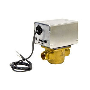 HONEYWELL Honeywell V4043A1010 Electric Zone Valve 120 VAC 1/2 Inch Sweat Connection